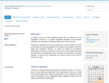 Tablet Screenshot of lhsusa.org